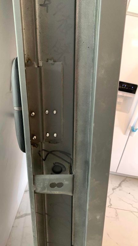 Photo 3 of NOMAD PIVOT METAL SWING DOOR 33.5” X 8” H 82”