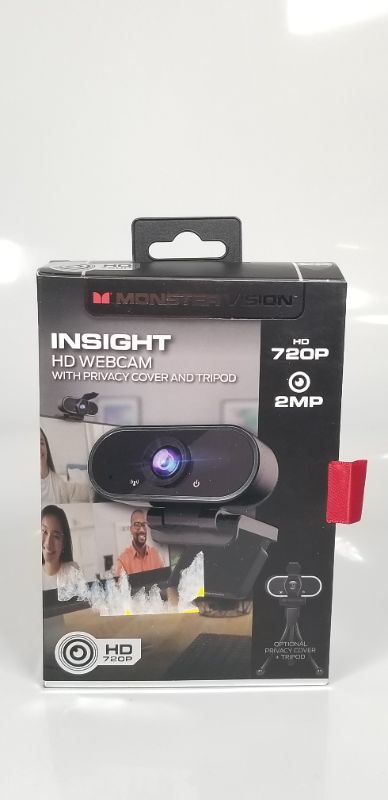 Photo 4 of INSIGHT HD WEBCAM WITH PRIVACY COVER AND TRIPOD NEW 