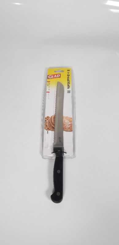 Photo 1 of 8 INCH BREAD KNIFE STAIN AND CORROSION RESISTANT NEW