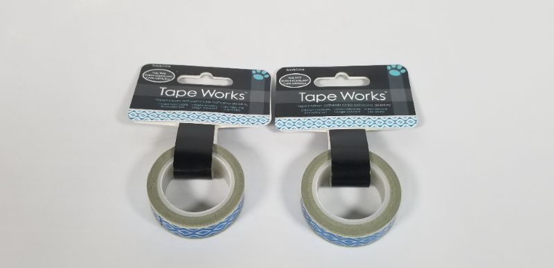 Photo 1 of 50FT TAPE WORKS - BLUE DESIGN NEW