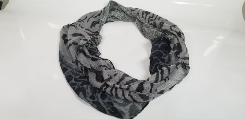 Photo 1 of BLACK AND GRAY SCARF NEW 