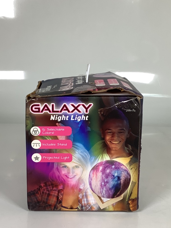 Photo 3 of Galaxy Moon Multi Color Night Light With Stand 