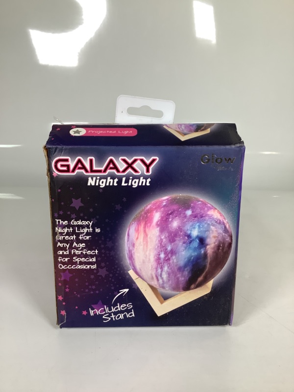 Photo 2 of Galaxy Moon Multi Color Night Light With Stand 