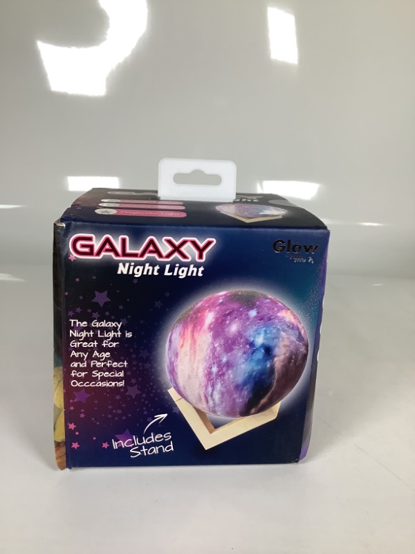 Photo 2 of Galaxy Moon Multi Color Night Light With Stand