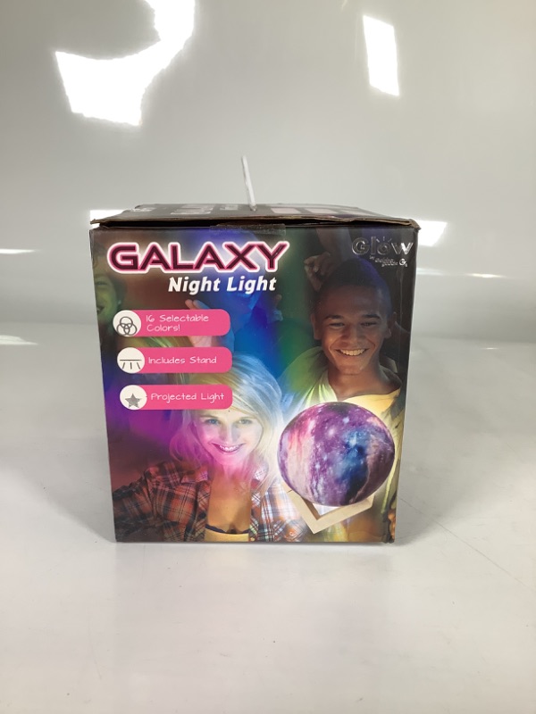 Photo 3 of Galaxy Moon Multi Color Night Light With Stand