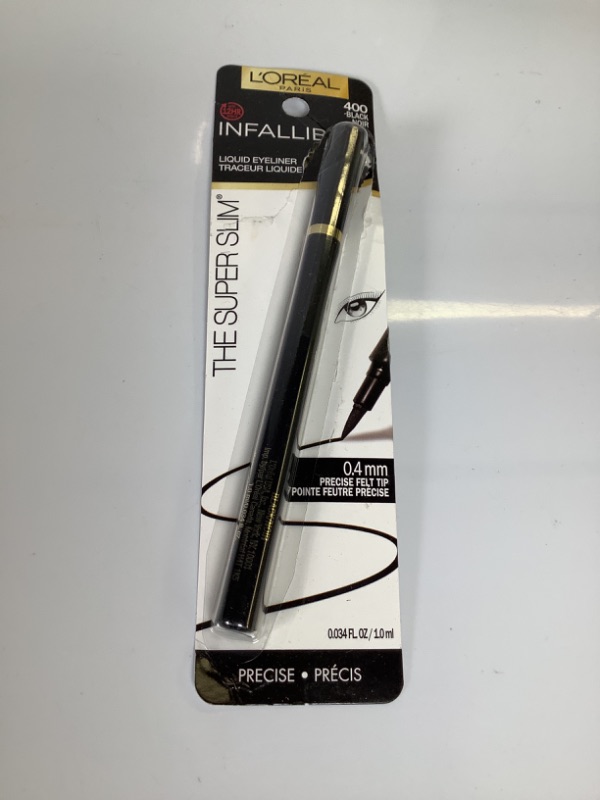 Photo 2 of L'Oréal Paris Super Slim Liquid Eyeliner 400 Black Noir 