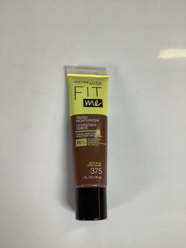 Photo 2 of Maybelline Fit Me Tinted Moisturizer, Natural Coverage, 375 