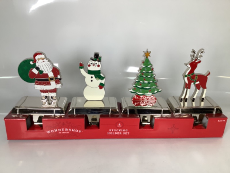 Photo 2 of 4 piece Classic Christmas Icons Stocking Holder - Wondershop