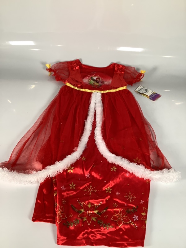 Photo 1 of DISNEY PRINCESS GIRLS TODDLER DRESS IN RED - SIZE 4T 