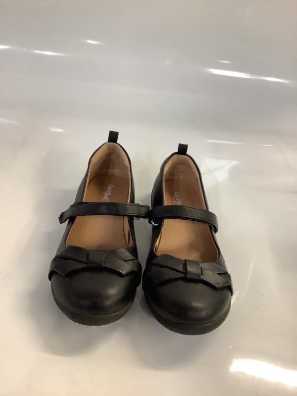 Photo 1 of GIRLS HYDIA SLIP-ON BLACK SHOES SIZE 13