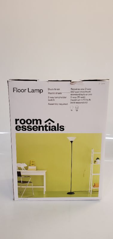 Photo 4 of ROOM ESSENTIALS FLOOR LAMP 