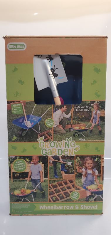 Photo 2 of Little Tikes Growing Garden Lightweight  Durable Wheelbarrow  Shovel for Kids