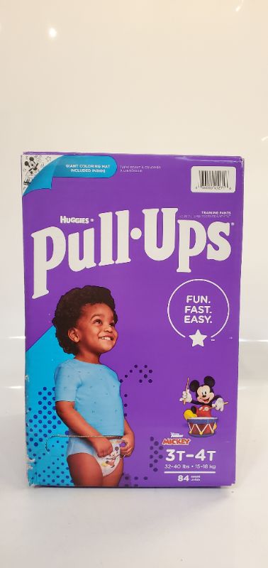Photo 2 of Pull-Ups Boys' Potty Training Pants Training Underwear Size 5, 3T-4T,  (84 Count)