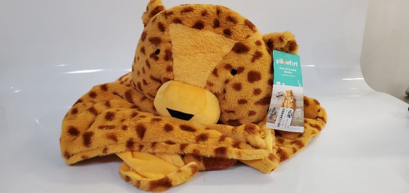 Photo 2 of Cheetah Hooded Blanket - Pillowfort