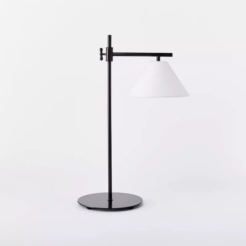 Photo 1 of Downbridge Table Lamp Black - Threshold designed with Studio McGee - 20 1/4 inches tall (51.4cm) 