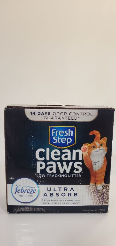 Photo 2 of Fresh Step Clean Paws Ultra Cat Litter- 22.5lbs