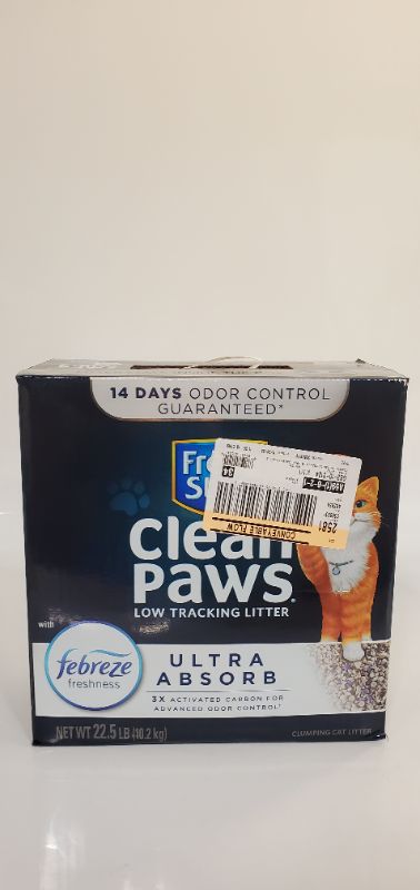 Photo 3 of Fresh Step Clean Paws Ultra Cat Litter- 22.5lbs