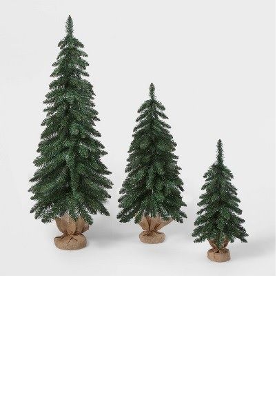 Photo 1 of WONDERSHOP- 2 PIECE ALBERTA SPRUCE UNLIT TREE