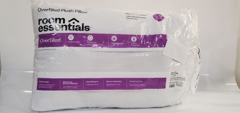 Photo 2 of Standard/Queen Overfilled Plush Bed Pillow - Room Essentials