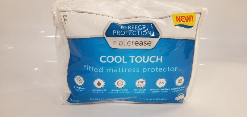 Photo 2 of Perfect Protection Cool Touch Mattress Protector - Allerease -FULL