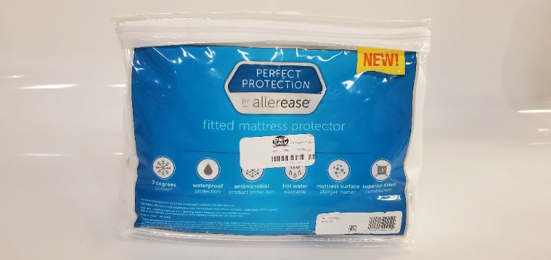 Photo 3 of Perfect Protection Cool Touch Mattress Protector - Allerease -FULL