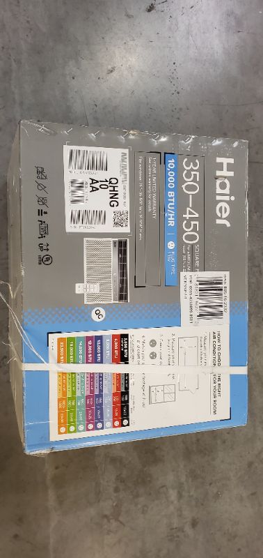 Photo 1 of Haier 10000 BTU 115V Window Air Conditioner with Wi-Fi and Eco Mode for Medium Rooms White 