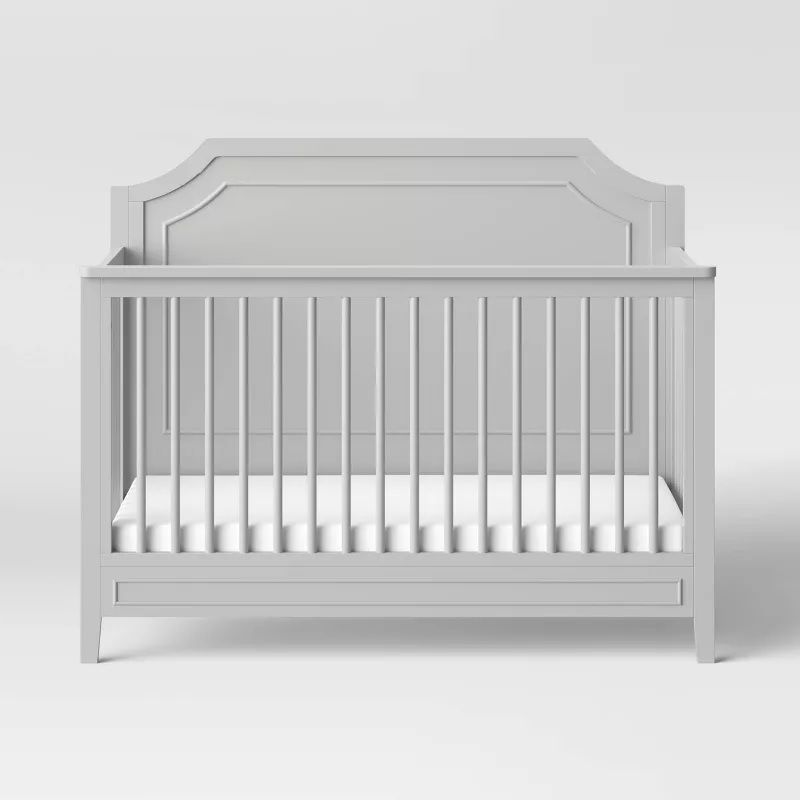 Photo 1 of CLOE REGENCY 4-IN-1 CONVERTIBLE CRIB - FOG GRAY