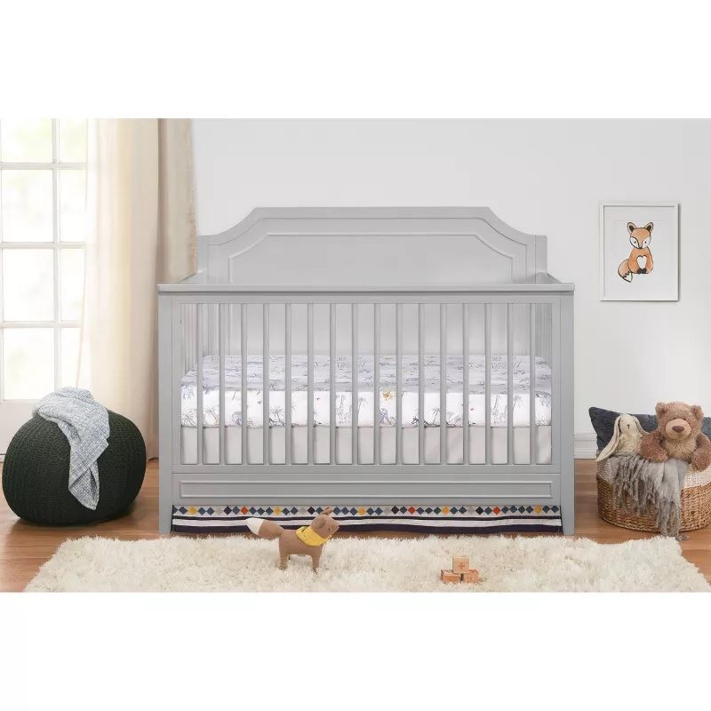 Photo 2 of CLOE REGENCY 4-IN-1 CONVERTIBLE CRIB - FOG GRAY