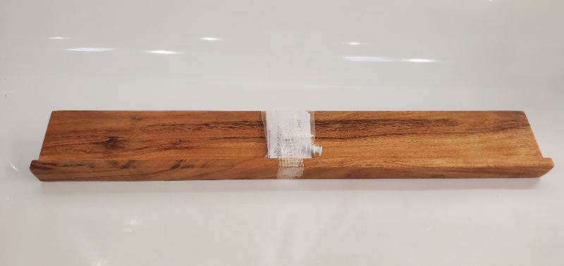 Photo 1 of FLOATING WOOD SHELF - 24" X 3 1/2"