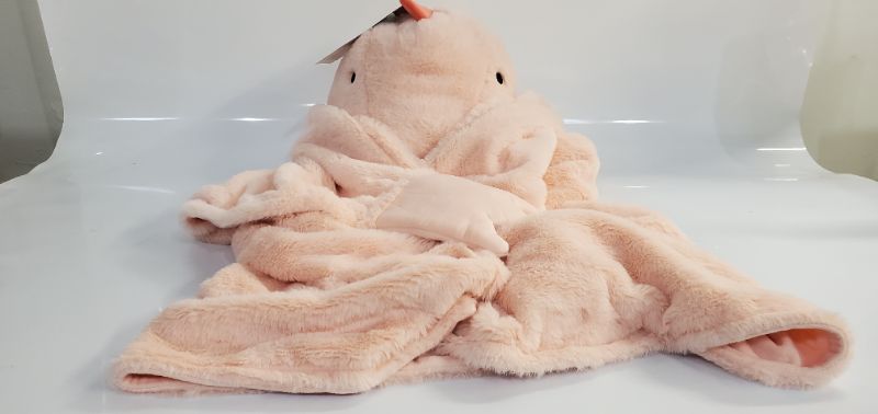 Photo 2 of Dinosaur Hooded Blanket Pink - Pillowfort