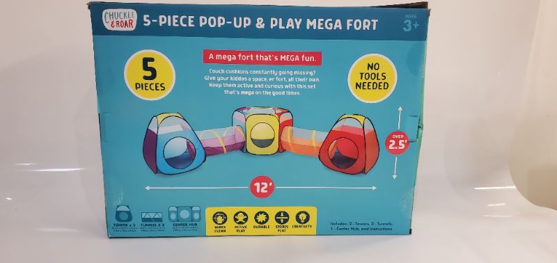 Photo 5 of Chuckle & Roar Pop-Up & Play Mega Fort