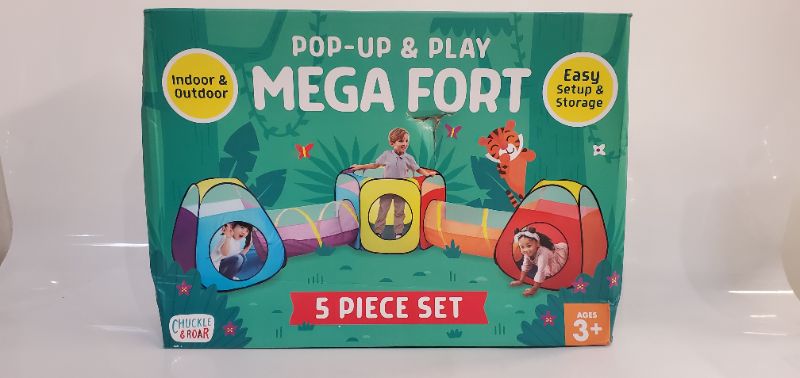 Photo 3 of Chuckle & Roar Pop-Up & Play Mega Fort