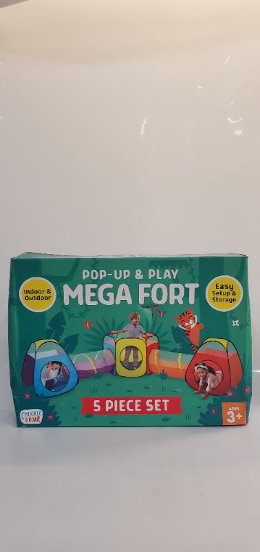Photo 4 of Chuckle & Roar Pop-Up & Play Mega Fort