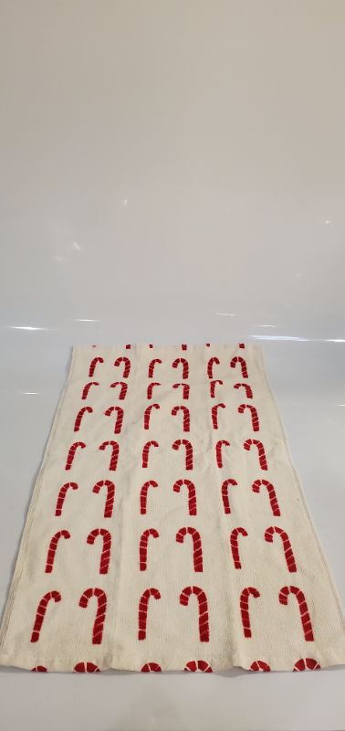 Photo 1 of CANDY CANE DISH TOWEL 