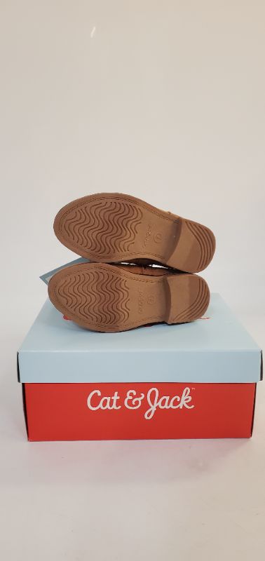 Photo 3 of CAT AND JACK - KIDS BROWN BOOTIES SIZE 7 