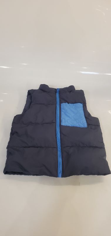 Photo 2 of Kids' Puffer Vest - Cat & Jack- Blue size 4t