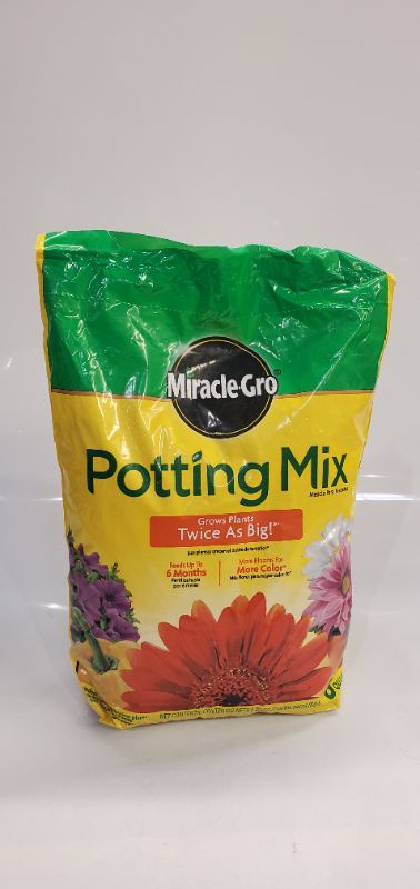 Photo 2 of Miracle-Gro Potting Mix, 8 qt. 