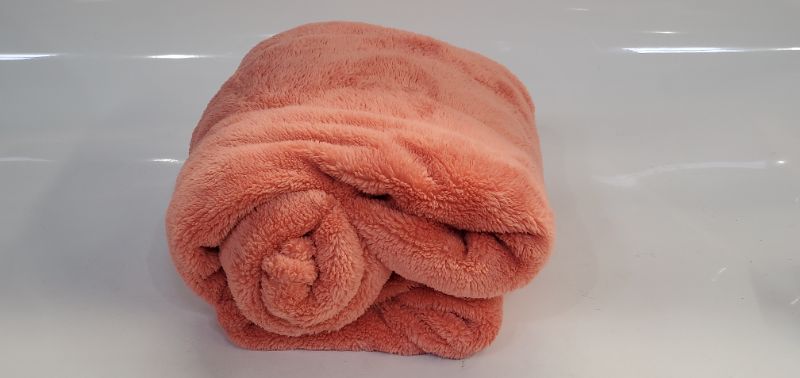 Photo 2 of MICRO BLUSH THROW BLANKET 