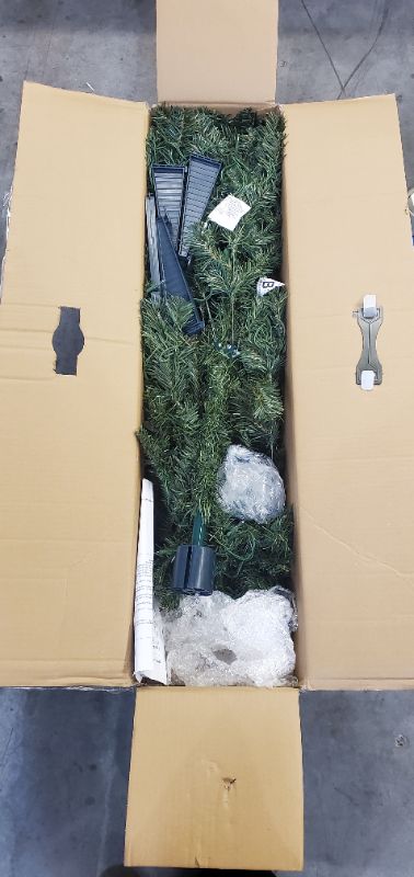 Photo 2 of Wondershop 6ft Pre-lit Artificial Christmas Tree Alberta Spruce with Clear Light