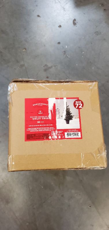 Photo 3 of 3ft Unlit Douglas Fir Potted Artificial Christmas Tree - Wondershop