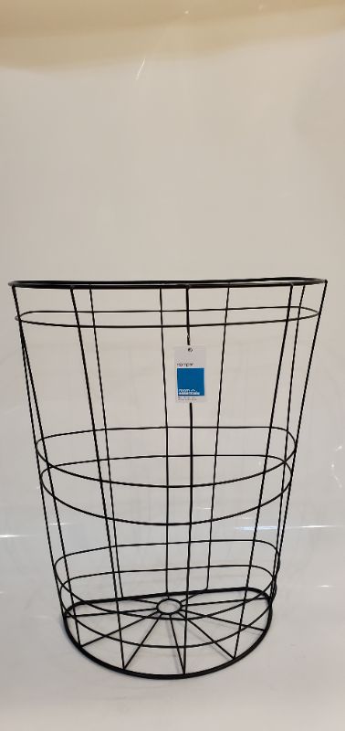 Photo 2 of Metal Wire Basket with Fabric - Room Essentials