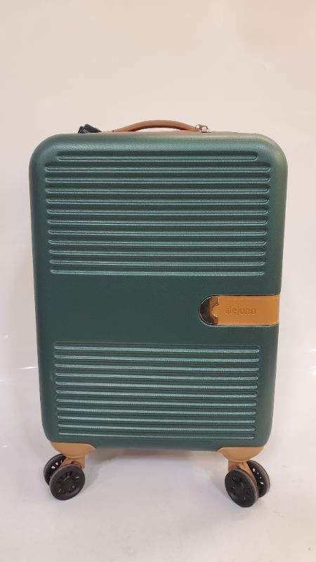 Photo 4 of Dejuno Garland Hardside Spinner Luggage- 20" - Green