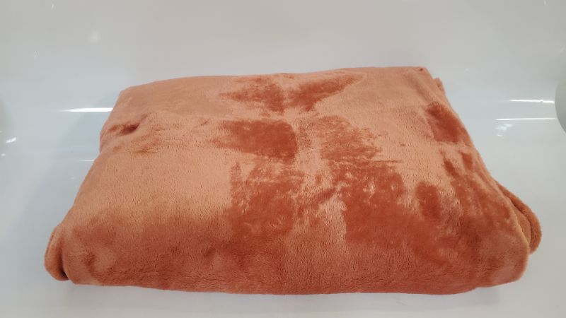 Photo 2 of Microplush Bed Blanket - Threshold - Caramel 