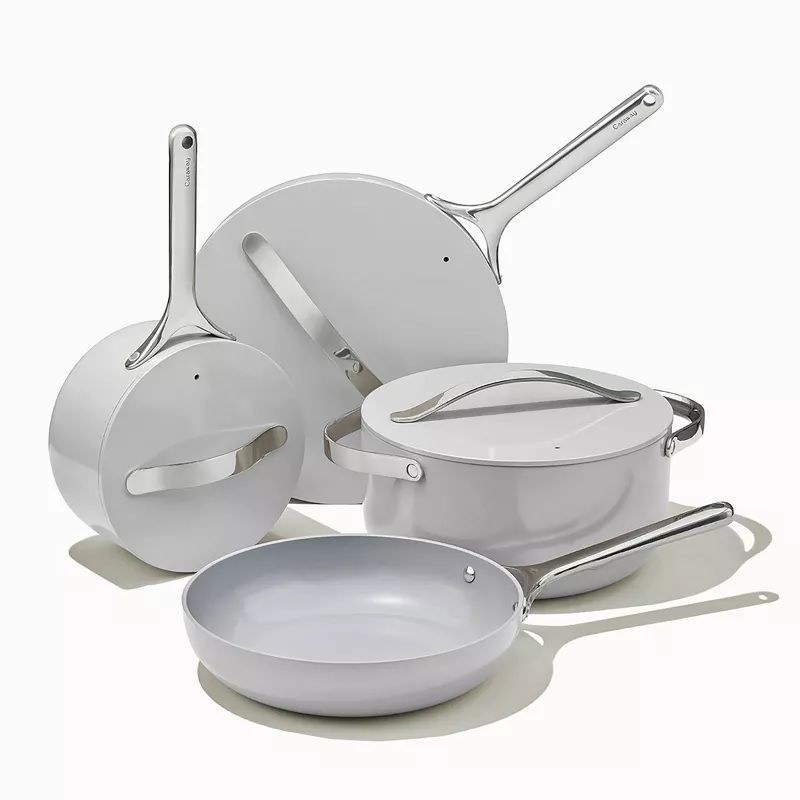 Photo 1 of Caraway Home 9pc Non-Stick Ceramic Cookware Set- Gray