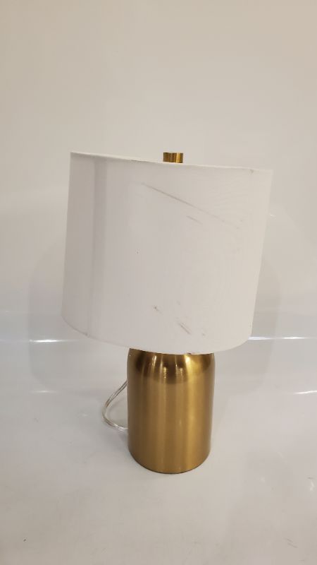 Photo 2 of Dome Collection Accent Lamp Gold (Includes LED Light Bulb) - Project 62