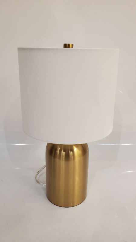 Photo 3 of Dome Collection Accent Lamp Gold (Includes LED Light Bulb) - Project 62