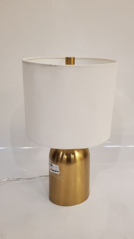 Photo 2 of Dome Collection Accent Lamp Gold (Includes LED Light Bulb) - Project 62