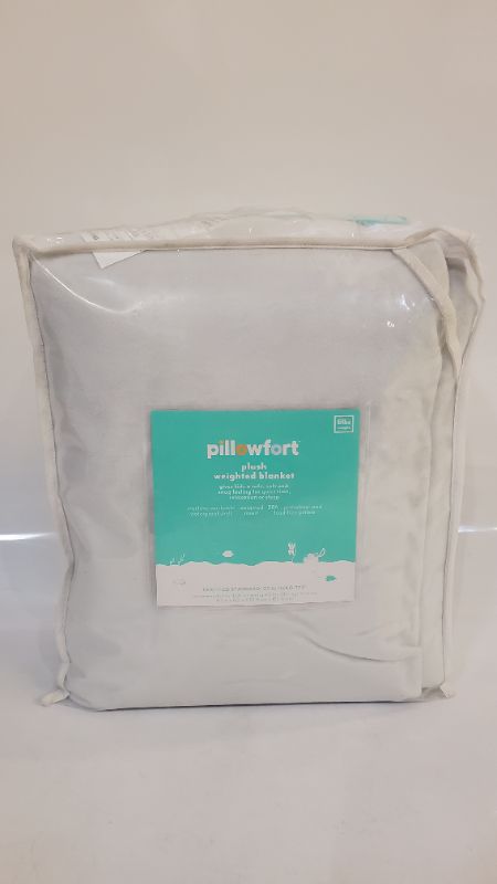 Photo 2 of  6lbs Waterproof Removable Cover Weighted Blanket - Pillowfort - 60"x40"