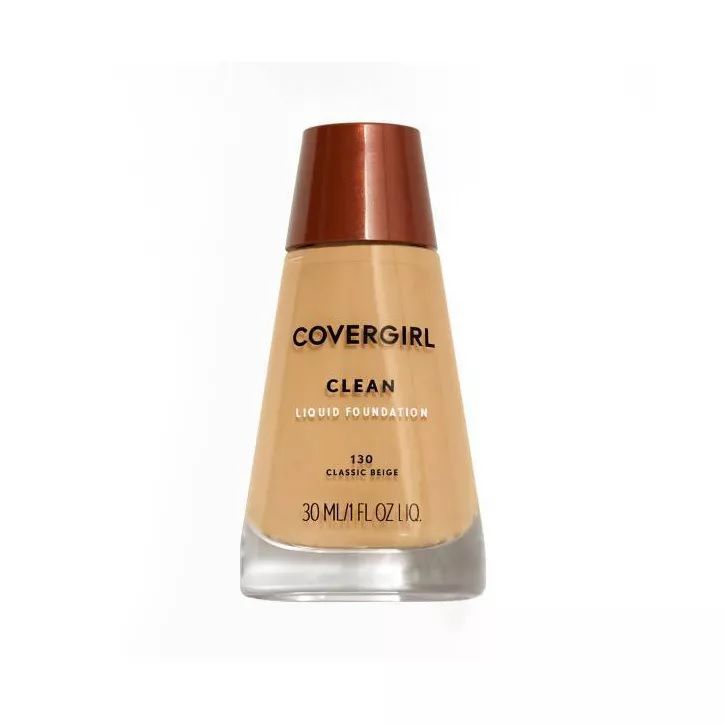 Photo 1 of COVERGIRL Clean Liquid Foundation - 1 fl oz