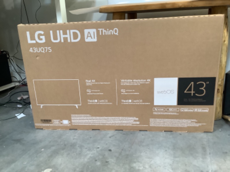 Photo 2 of LG 43" Class 4K UHD Smart LED TV - 43UQ7590PUB